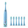 Colorful Cute Lovely Cartoon Design Ultrasonic Eletric Toothbrush Slim Smart Electric Tooth Brush for Kids