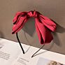 Colorful Girls Satin Bow Headband