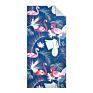 Customise Flamingo Pink Logo Printed Microfiber Recycled No Sand Personalized Swimming Pool Beach Towel