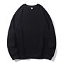 Customized Logo Men Heavy Organic 100% Cotton Sweatshirt Crew Neck Heavy French Terry Golf Sweatshirt 280 Gsm Sweatshirt