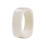 Customized Transparent Candy Colour Geometrical Square Shape Thick Cuff Resin Bangle