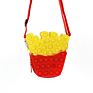 Cute Fruit Messenger Bag Fidget Toys Push Bubbles Silicone Purse Stress Relief Toys