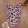 Leopard Baby One-Piece Swimsuit Bathing Kids Girls Tankini Swimwear