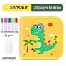Design of Portable Board Reusable Kid Children Painting Drawing Book for Doodle and Graffiti