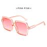 Design Sunglasses Women Flat Top Square Luxury Sun Glasses Vintage Uv400 Sunglass Shades Eyewear Oculos De Sol