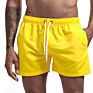 Designer Beach Pants European and American Style Solid Color Swimming Trunks Men's Shorts