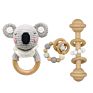 Designs Handmade Amigurumi Knitted Diy Crochet Koala Animals Toy Baby Wooden Teether Toys