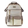 Diaper Bag Backpack Large Capacity Boss Backpack Diaper Bag Featuring Bottle Pockets, Changing Pad, Stroller Clips