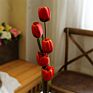 Direct 5 Heads Silk Tulip 100Cm Artificial Tulip Flower for Home Decoration