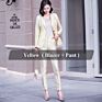Direct Sell Simple Pant Suit 2 Piece Suit Set for Women Blazer and Trouser Office Lady Style
