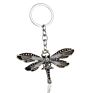 Dragonfly Charms Keychains Dragonfly Key Chains Rings Crystal Insects Pendants Keyrings Women Girls Accessories Presents Jewelry