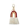 Etsy Handmade Mamcrame Bag Charms Boho Rainbow Macrame Keychain