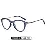 Euromonk Retro Ins Style Square Shape Eyeglasses anti Blue Light Optical Frame