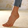 European Simple All-Match Alloy Pendant Anklet Jewelry