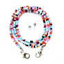 Facemask Lanyard Chain Eyeglass Holder Pearls Beaded Masking Lanyard for Women Glasses