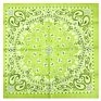 Fanni 22X22 Inches Paisley Bandana Headband Multifunction Cotton Square Face Covering Bandana Handkerchief Scarfs