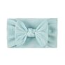 Fit All Baby Hair Accessories Large Bow Soft Elastic Various Color Baby Headbands Nylon Headband Baby Hairbands for Girls