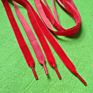 Flat Single Side Creative Velvet Shoelaces
