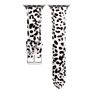 Genuine Leather Horsehair Classical Leopard Design for Apple Watch Series 4 Band Leather Strap for Smart Watch