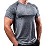 Gym Clothing T-Shirt Mens Tops Bodybuilding Fitness Muscle Showing Compressed Tight Fit Design Gym Wear Men's Shirts