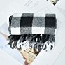High Grade Autumn and Solid Color Long Simulation Cashmere Scarf Thick Tassel Shawl Warm Scarf