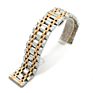 High Polish 7 Sold Link Watch Metal Strap 24Mm Stainless Steel Watch Band