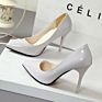 High Shoes Lady Pointed Toe Thin High Heel Shoes Sandal Slip on Women Heel Shoes