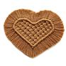 Home Creative Handmade Fringe Coasters for Drink Table Top Cup Mat Dinning Room Placemat for Home Decor