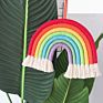 Ins Decoration Nordic Style Home Children's Room Decoration Pendant Woven Rainbow Hanging Wall Decoration