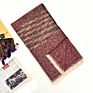 Kenshelley Retro Jacquard Knitted Scarf Super Soft Scarves Gift Warm 100% Cashmere Scarf for Women