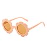 Kids Sunglasses Sunglasses Flower Design Plastic Glasses Kids round Sunglasses for Boys & Girls