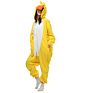 Kigurumi Adult Fox Cat Onesie Pajamas Shark Duckbill Dragon Bear Wolf Animal Fleece Adult Sleepwear Halloween Costume