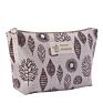 Kosmetiktasche Japanese Style Durable Canvas Make up Bag Zipper Cosmetic Storage Bag with Handle Makeup Organizer