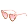 L9206 Vintage Most Popular Cat Eye Shades Sunglasses Women's Sunglasses Outdoor Sun Glasses Heart Sunglasses