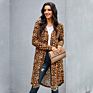 Ladies Clothing Autumn Aztec Print Women Open Front Long Sleeve Knitted Cardigan