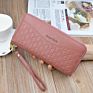 Ladies Long Large-Capacity Double Zipper Clutch Wallet Double-Layer Clutch Bag Wallet