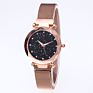 Latest Starry Sky Face Design Watch Magnet Buckle Steel Mesh Band Milanese Strap Women Quartz Wrist Watch Jam Tangan