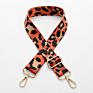 Leopard Print Pattern Adjustable Replaceable Webbing Shoulder Strap