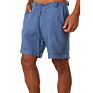 Linen Shorts Men Drawstring Casual Bermuda Shorts Colorful Plain Shorts for Men