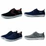 Luxe Men's Synthetic Leather Shoes Provedor Sport Casual Shoes Gimnasio Printed Toe Shoes Heel