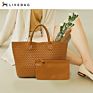 Luxury Designer Women Handmade Tote Bags Female Woven Shoulder Bags