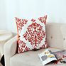 Luxury Embroidery Cushion Cover Linen Cotton Boho Cushion Cover for Home Decor