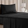 Luxury Hotel Bed Sheet 1800 Microfiber Bedding Set 4 Pice Set