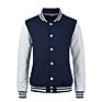 Men Unisex Button down College Letterman Bomber Jackets Baseball Varsity Jacket