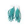 Mexican Chaquira Women Earrings Handmade Beaded in Mexico For