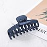 Mio Large Korean Hairgrips Frosted Banana Hair Clips Plastic Claw Clips Nonslip Hair Clamp Hair Claw Clips Women Matte