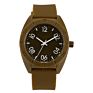 Moq Orange Quartz Unisex Water Resistant Jelly Silicone Watch