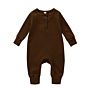 Newborn Baby Jumpsuit Cotton Spandex Baby Rompers Foreign Trade Unisex Baby Rib Rompers