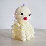 Novelty Gift Crochet Toy Handmade Stuffed Animal Octopus Little Baby Crochet Animal Toy