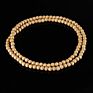 Nw1004 Long Wrap Wooden Wood Beaded Boho Hiphop Necklace